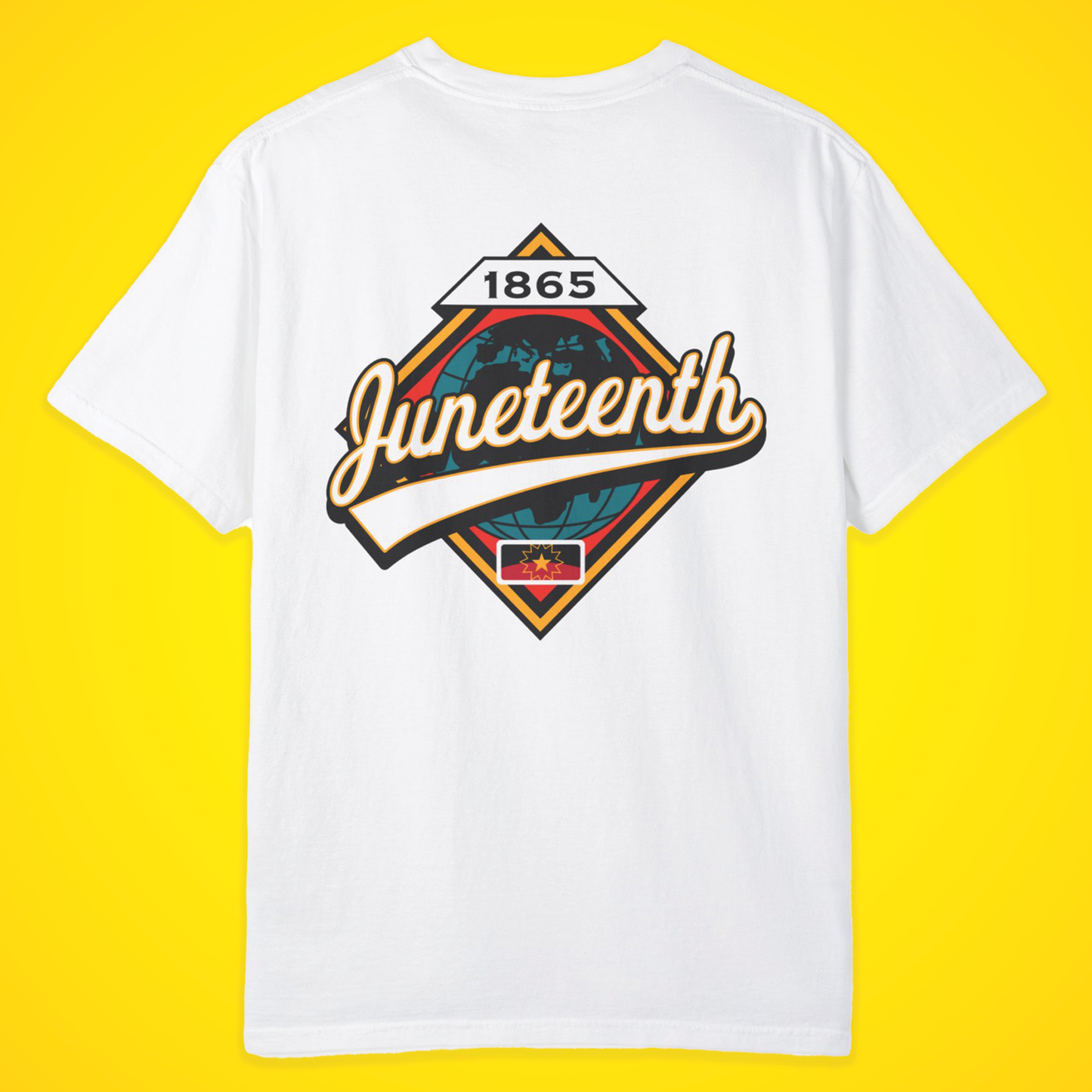 White S/S World Series Juneteenth Tee