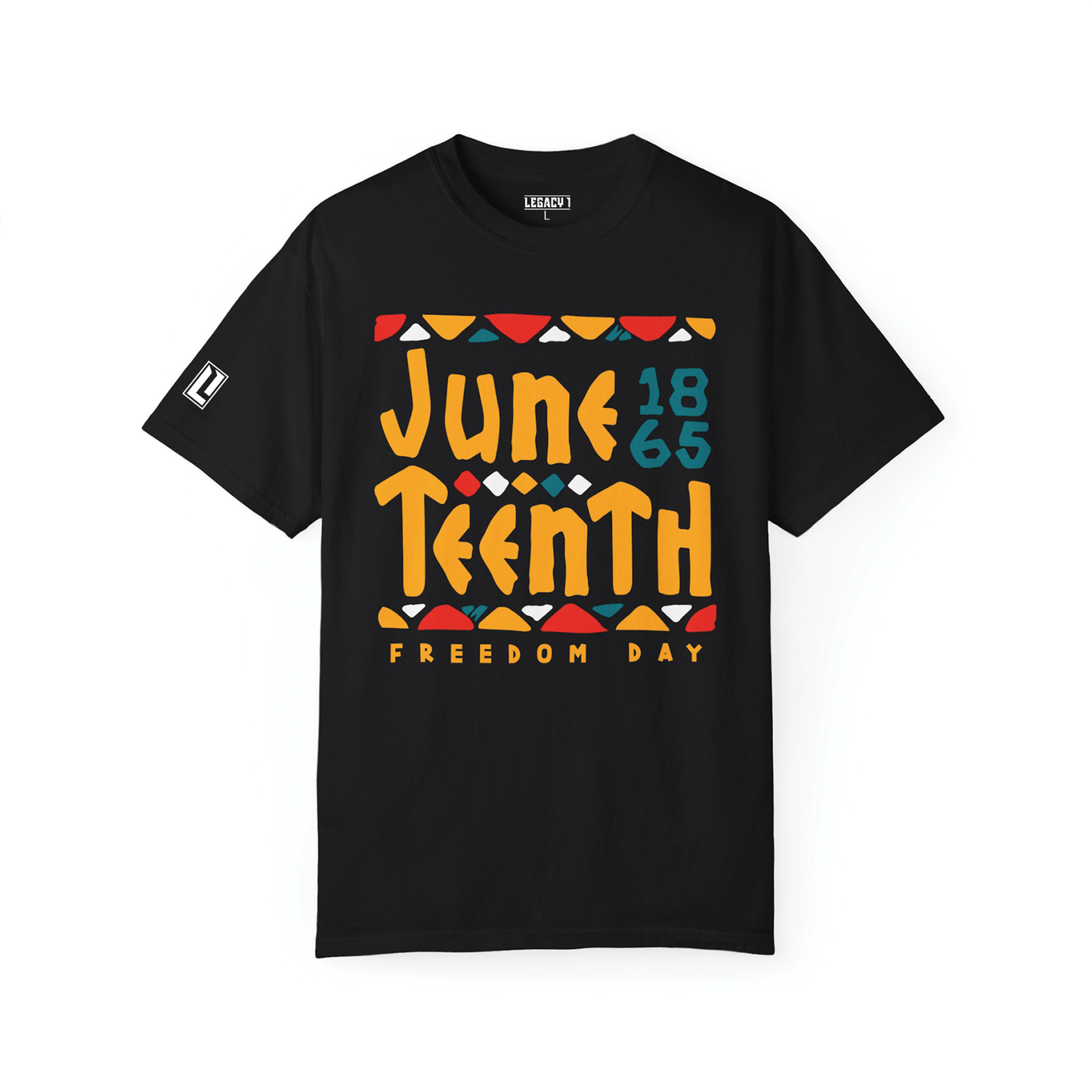 Black S/S Juneteenth Tee