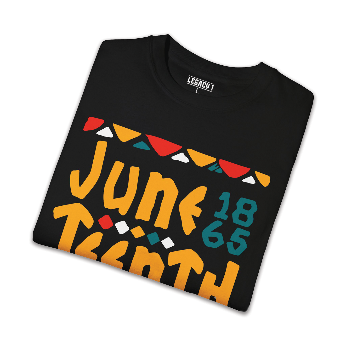 Black S/S Juneteenth Tee