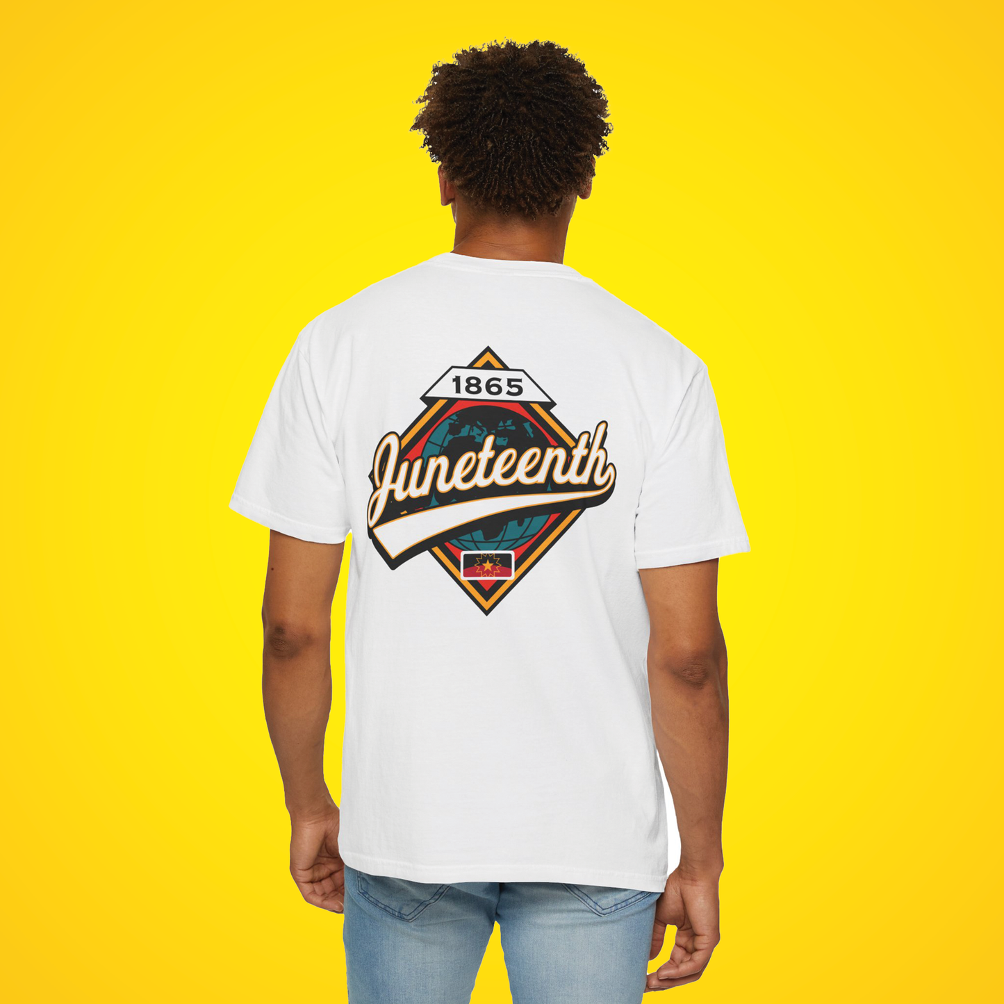 White S/S World Series Juneteenth Tee
