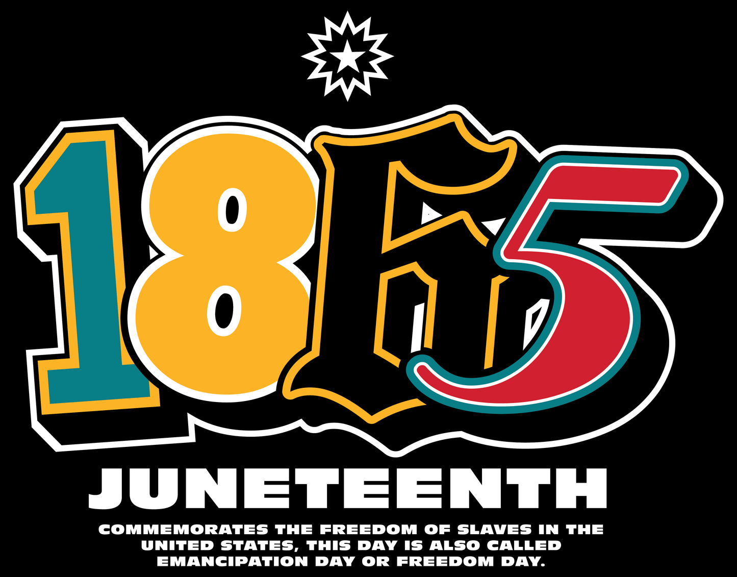 JUNETEENTH 1865 TEE